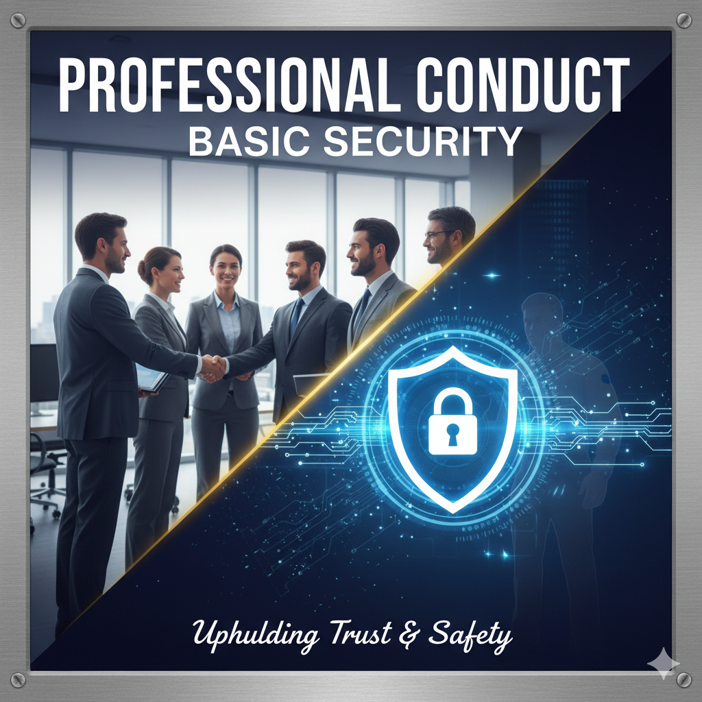 Professional Conduct and basic Security